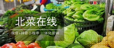 获客宝签约北菜云 创新鲜活农产品流通模式，小程序一体化营销助力农户增收
